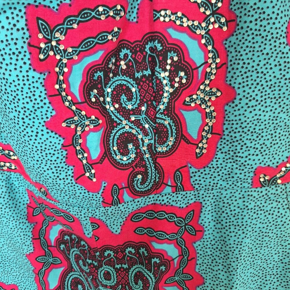 African Jumpsuit Ankara Handmaid - Picture 5 of 6